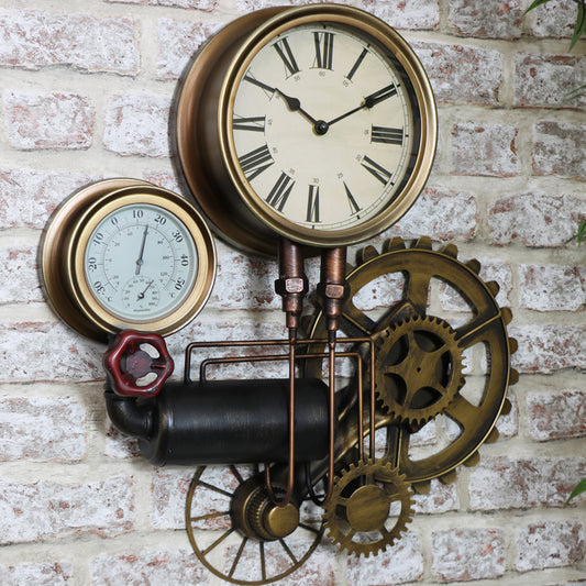  Large Industrial Pipe Clock 