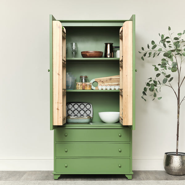 Olivia large on sale storage pantry