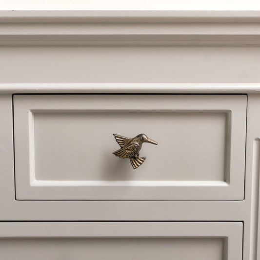  Bronze Humming Bird Drawer Knob 