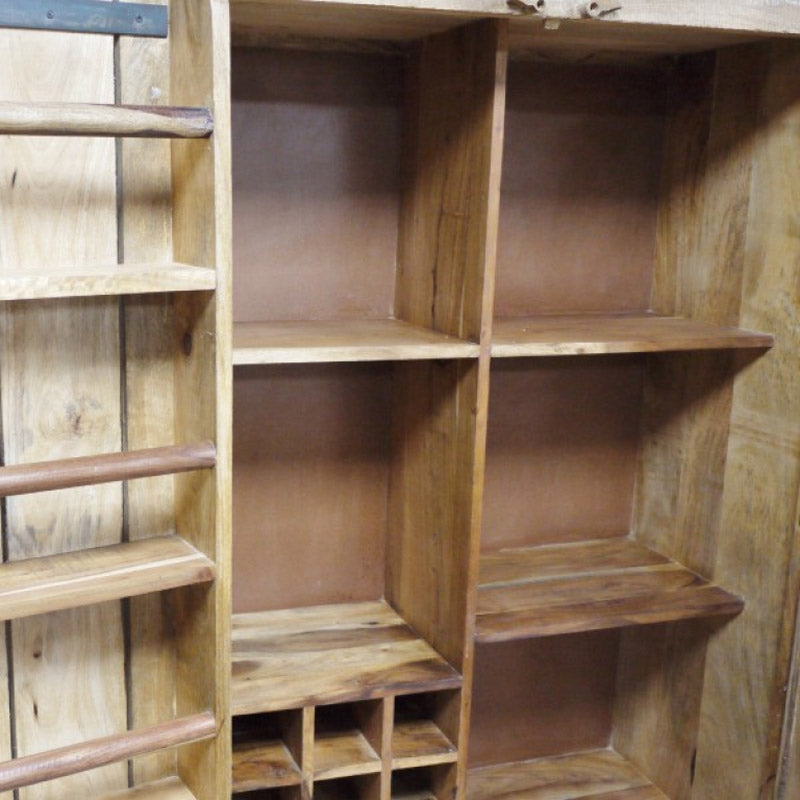 Large wooden store cupboard