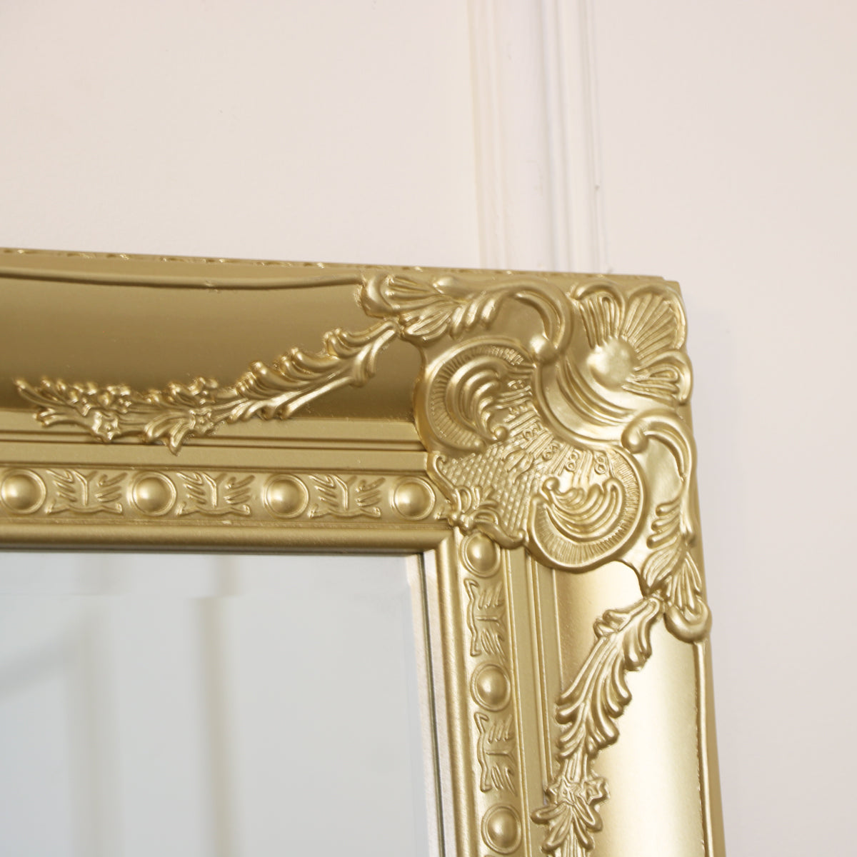 Large Ornate Gold Wall/Floor Mirror 76cm x 176cm