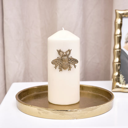 Gold Bumblebee Candle Pin