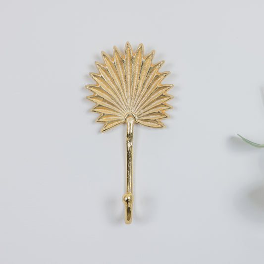  Gold Palm Leaf Wall Hook 