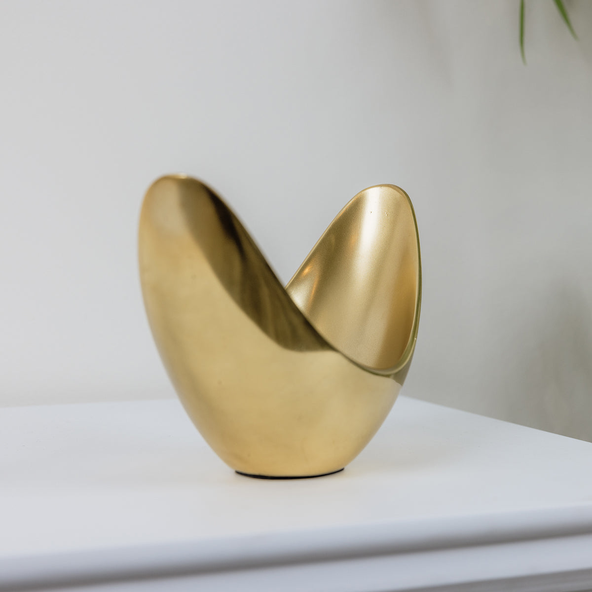 Gold Metal Decorative Bowl