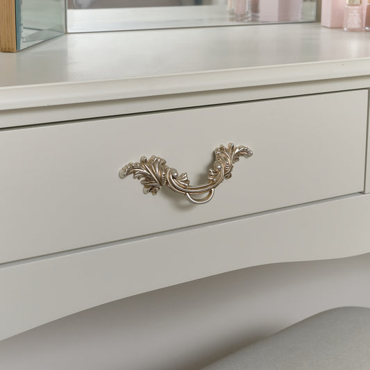  Dressing Table & Stool Set - Elizabeth Ivory Range 