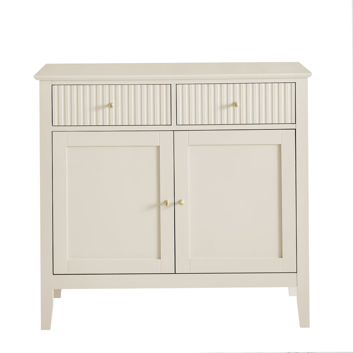 Taupe Two Door Two Drawer Sideboard - Hales Taupe Range