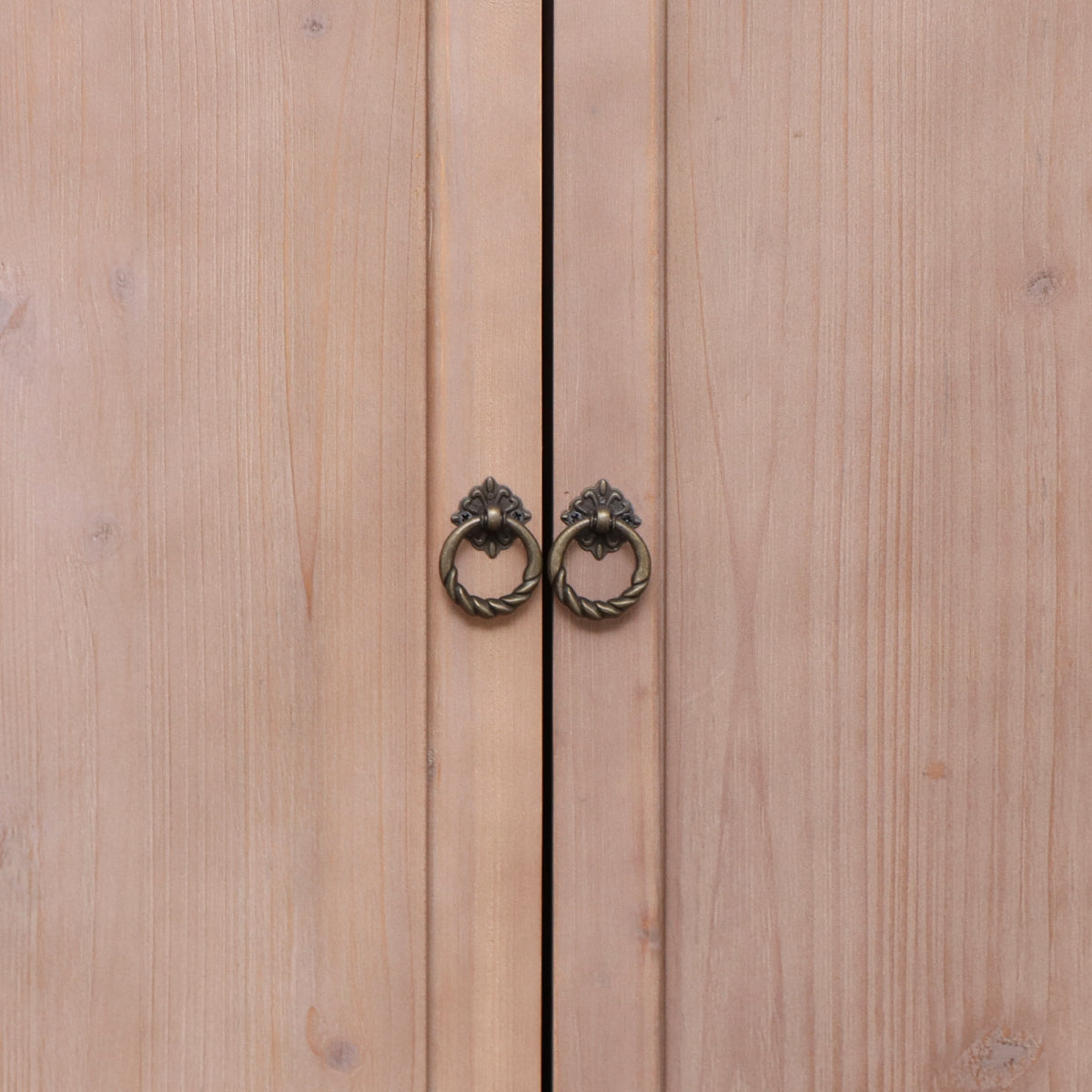 Large Wooden Wardrobe - Hessian Range